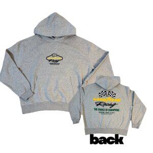 GoodYear Pull & Bear Racing Hoodie Euro Officially Licensed Rare SUPER SOFT L